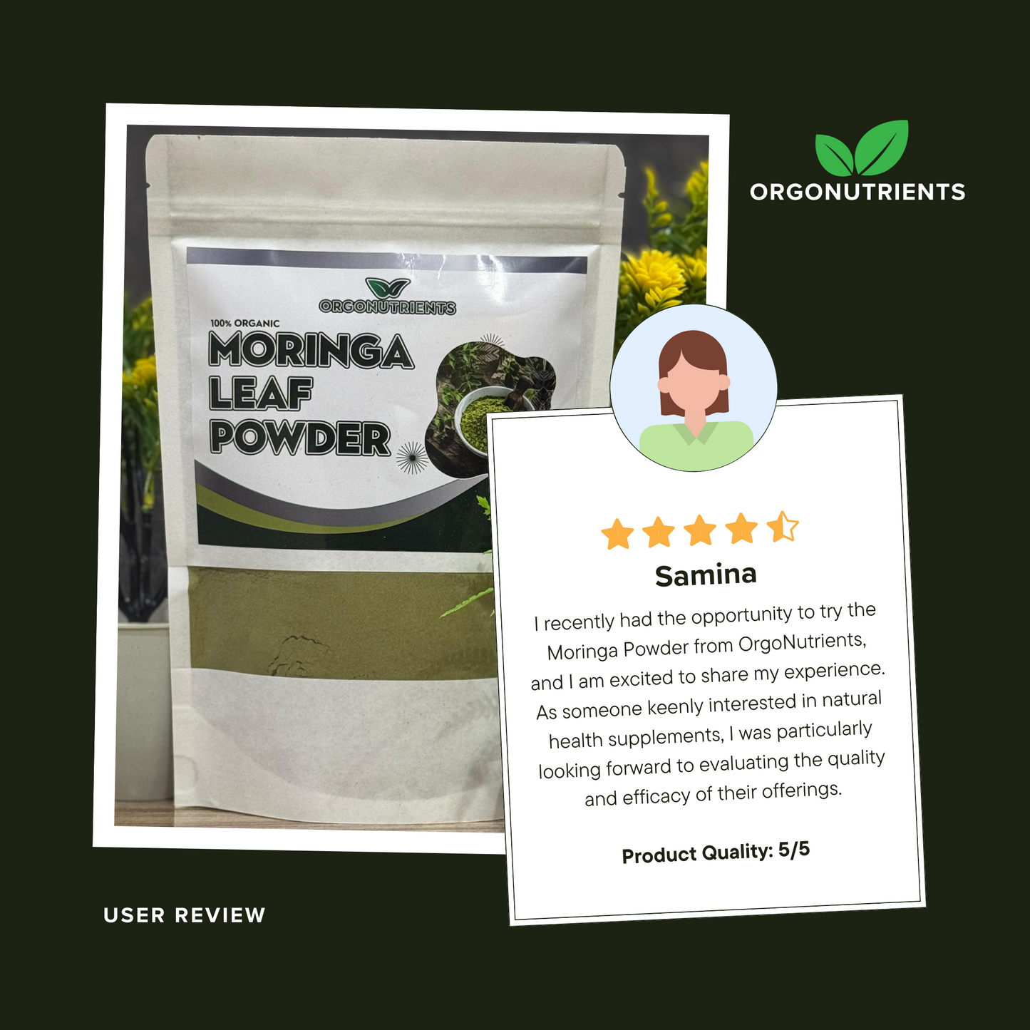 🇵🇰 AZADI SALE - Moringa Powder 250g + Chia Seeds 250g | Authentic Herbal Blend | Limited Time Offer